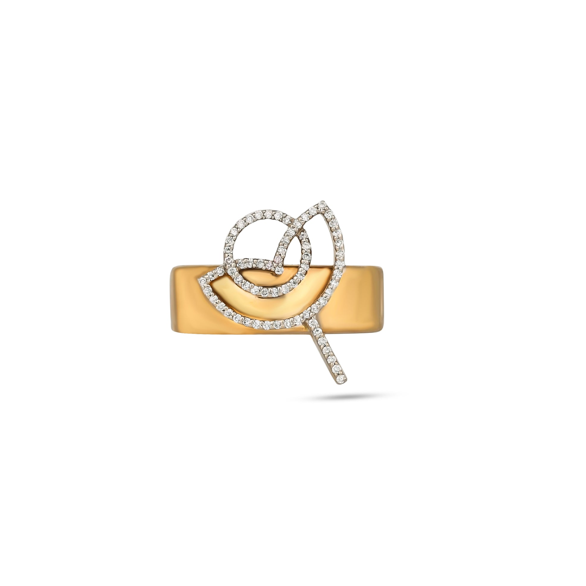 NYRAH ROSE BOLD RING (GOLD)